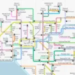 Map of the best Melbourne Bike Trails