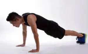 strength training exercises for cyclists plank position core workout